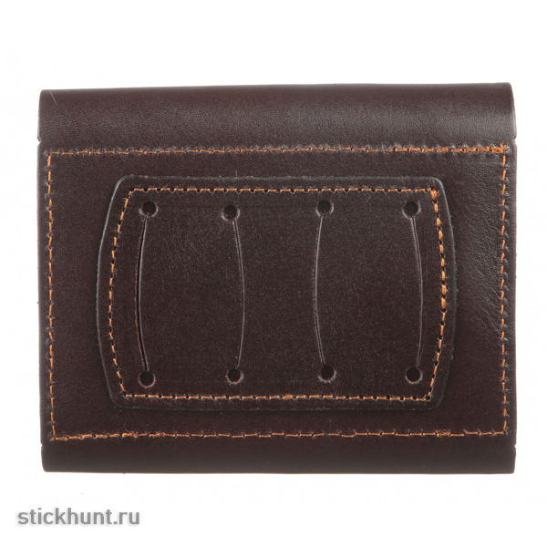 Подсумок поясной VEKTOR П-34 двухрядный на 9 нарезных патронов Коричневый Подсумок поясной VEKTOR П-34 двухрядный на 9 нарезных патронов Коричневый