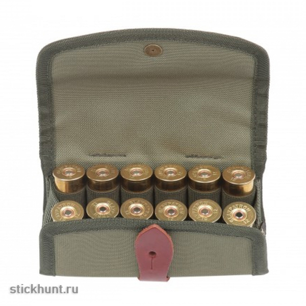 Подсумок поясной VEKTOR П-55 двухрядный на 12 патронов для 12,16,20 калибра Хаки Подсумок поясной VEKTOR П-55 двухрядный на 12 патронов для 12,16,20 калибра Хаки