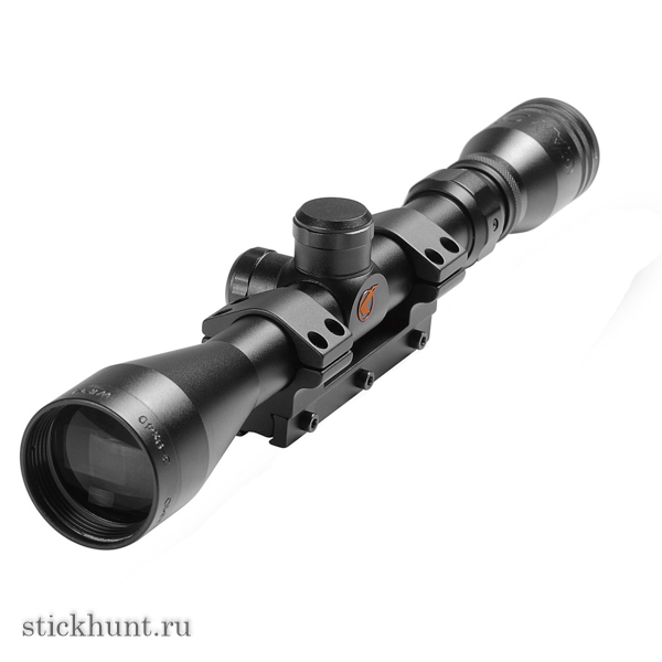 Прицел оптический Gamo 3-9х40 WR, сетка Duplex, без подсветки Черный Прицел оптический Gamo 3-9х40 WR, сетка Duplex, без подсветки Черный