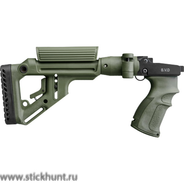 Приклад складной Fab Defense UAS-SVD для СВД хаки