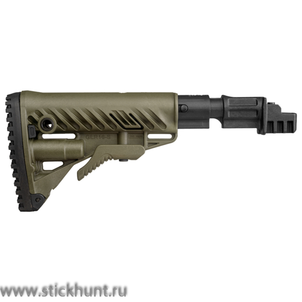 Приклад телескопический Fab Defense SBT-K47 FK с амортизатором для АК47/74 хаки фото