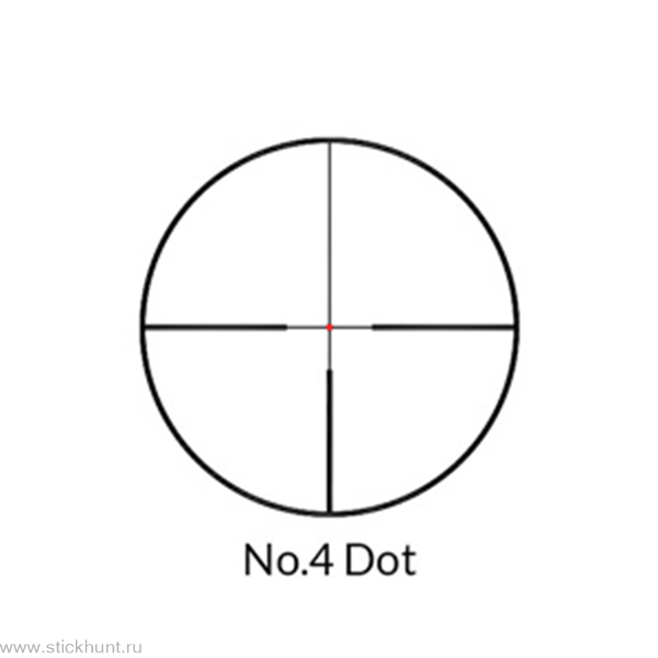 Фото Прицел оптический Nikko Stirling BOAR EATER 1-4x24 NSBE1424 сетка #4 dot подсвет. черный матовый