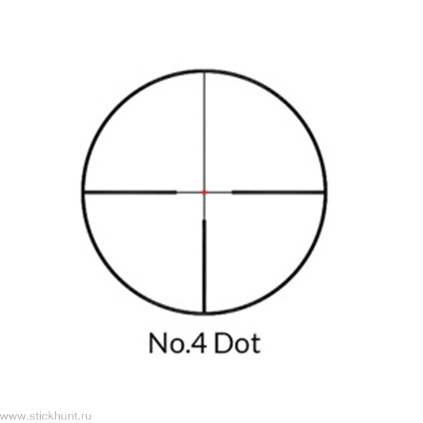 Прицел оптический Nikko Stirling DIAMOND 3-12x42 NDSI31242 сетка #4 dot подсвет. черный матовый картинка