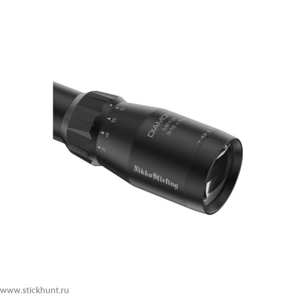 Прицел оптический Nikko Stirling DIAMOND METEOR NSMEG251050 2,5-10x50 сетка #4 dot подсвет. черный картинка