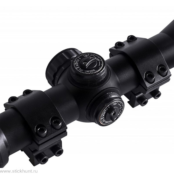 Прицел оптический Nikko Stirling MOUNTMASTER 3-9x40 NMMI3940AO сетка Half Mil Dot подсвет. фото