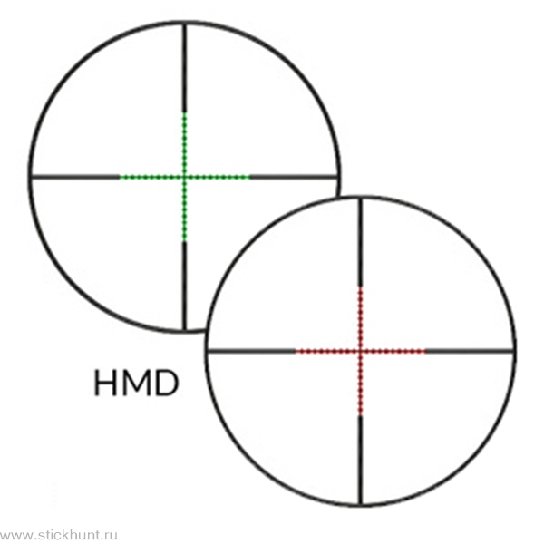 Прицел оптический Nikko Stirling MOUNTMASTER 4x32 NMMI432AO сетка Half Mil Dot подсвет. картинка