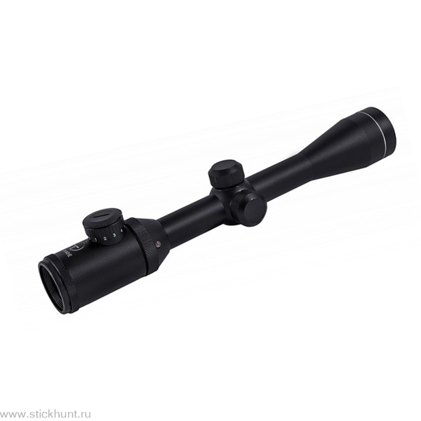 Фото Прицел оптический Target Optic TO-3940-30/30 3-9x40 сетка Крест б/подсвет. черный матовый