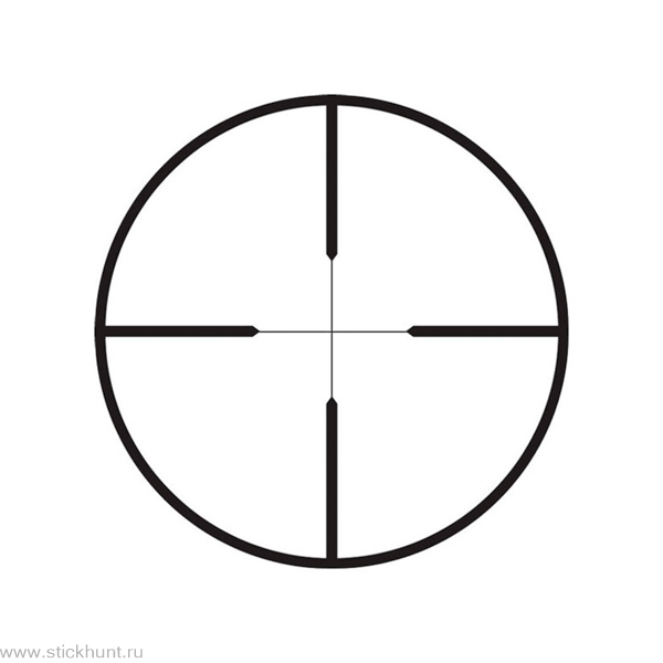 Прицел оптический Target Optic TO-3940-30/30 3-9x40 сетка Крест б/подсвет. черный матовый картинка