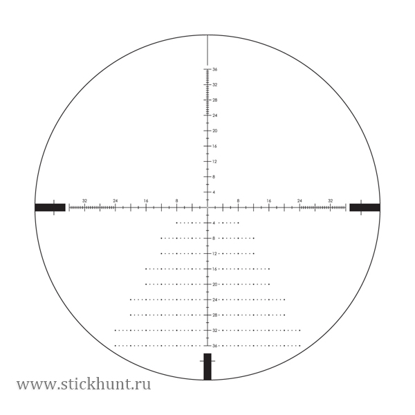 Прицел оптический Vortex Diamondback Tactical 6-24x50 FFP сетка EBR-2C (MRAD) SF, Без подсветки Прицел оптический Vortex Diamondback Tactical 6-24x50 FFP сетка EBR-2C (MRAD) SF, Без подсветки