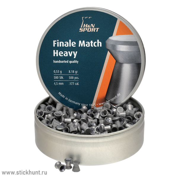 Пульки для пневматики HN Match Rifle Полусферические 4.5 мм 0.53 г (500 шт) Пульки для пневматики HN Match Rifle Полусферические 4.5 мм 0.53 г (500 шт)