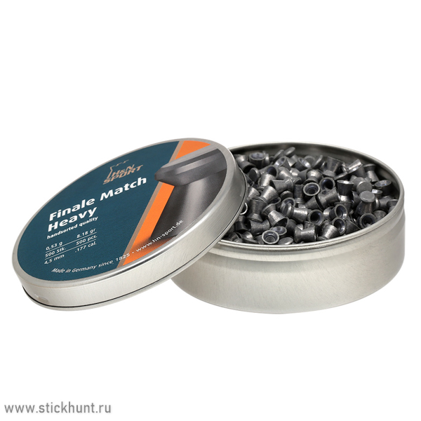 Пульки для пневматики HN Match Rifle Полусферические 4.5 мм 0.53 г (500 шт) Пульки для пневматики HN Match Rifle Полусферические 4.5 мм 0.53 г (500 шт)