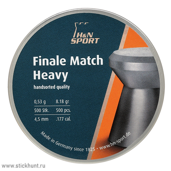 Пульки для пневматики HN Match Rifle Полусферические 4.5 мм 0.53 г (500 шт) Пульки для пневматики HN Match Rifle Полусферические 4.5 мм 0.53 г (500 шт)
