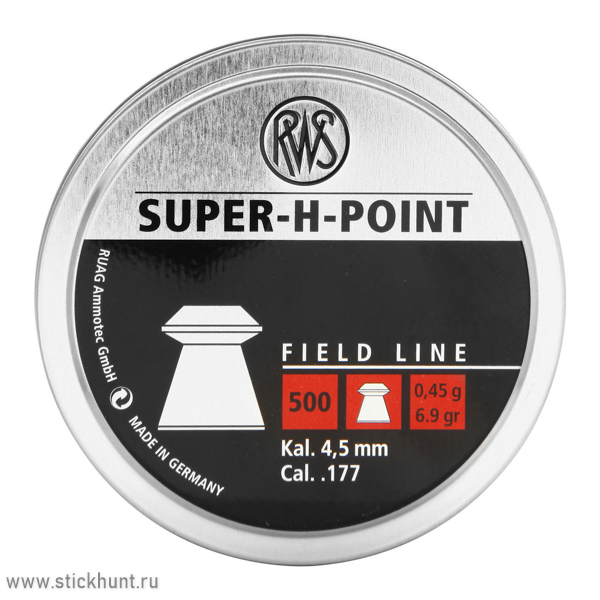 Пульки для пневматики RWS Field Super-H-Point Экспансивные 4.5 мм 0.45 г (500 шт) Пульки для пневматики RWS Field Super-H-Point Экспансивные 4.5 мм 0.45 г (500 шт)