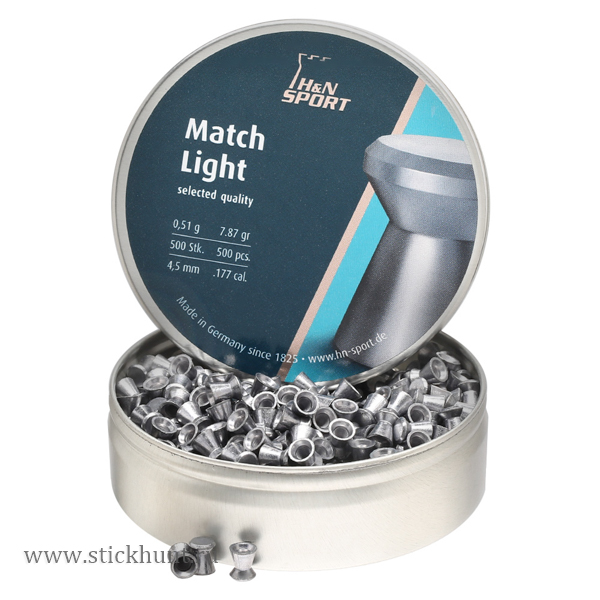 Пульки для пневматики HN Match Light Плоские 4.49 мм 0.51 г (500 шт) Пульки для пневматики HN Match Light Плоские 4.49 мм 0.51 г (500 шт)