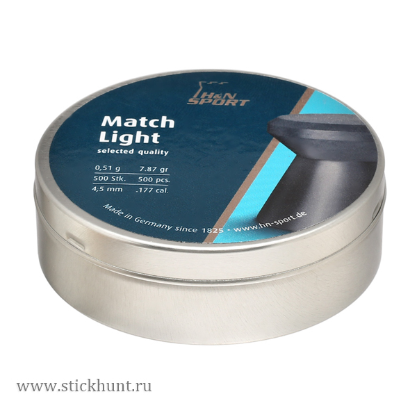 Пульки для пневматики HN Match Light Плоские 4.49 мм 0.51 г (500 шт) Пульки для пневматики HN Match Light Плоские 4.49 мм 0.51 г (500 шт)