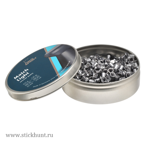 Пульки для пневматики HN Match Light Плоские 4.49 мм 0.51 г (500 шт) Пульки для пневматики HN Match Light Плоские 4.49 мм 0.51 г (500 шт)
