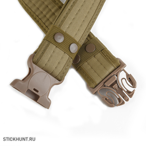 Ремень брючный Стикхант РЕМ-ТАК для разгрузочной системы с пряжкой 50 мм Койот Ремень брючный Стикхант РЕМ-ТАК для разгрузочной системы с пряжкой 50 мм Койот