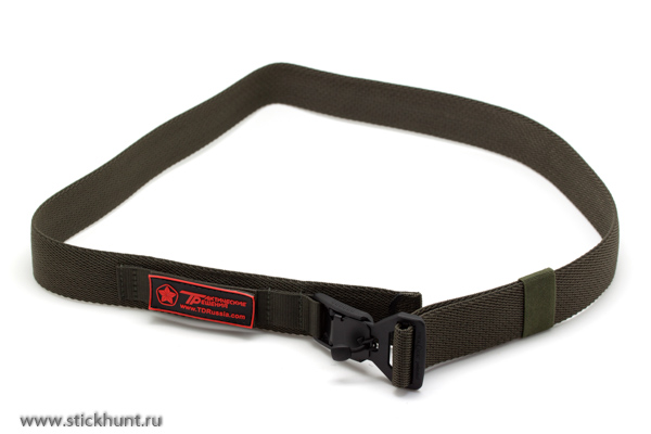 Ремень брючный тактический Долг Флекс регулируемый с магнитной пряжкой Хаки Ремень брючный тактический Долг Флекс регулируемый с магнитной пряжкой Хаки