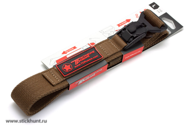 Ремень брючный тактический Долг Флекс регулируемый с магнитной пряжкой Койот Ремень брючный тактический Долг Флекс регулируемый с магнитной пряжкой Койот