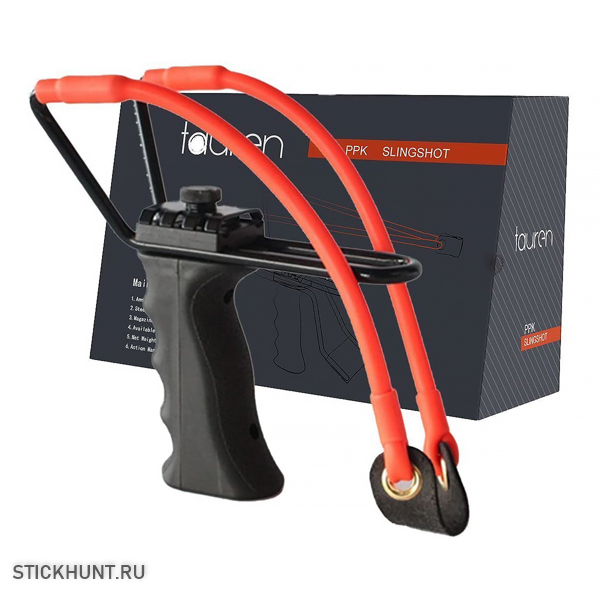 Рогатка спортивная профессиональная Tauren PPK Slingshot с регулируемой базой (Упор) Чёрный Рогатка спортивная профессиональная Tauren PPK Slingshot с регулируемой базой (Упор) Чёрный