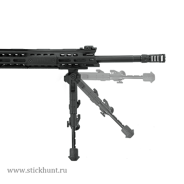 Сошки Leapers UTG Recon 360 TL с креплением M-Lok и вращаемой наклонной базой 20 - 30 см Сошки Leapers UTG Recon 360 TL с креплением M-Lok и вращаемой наклонной базой 20 - 30 см