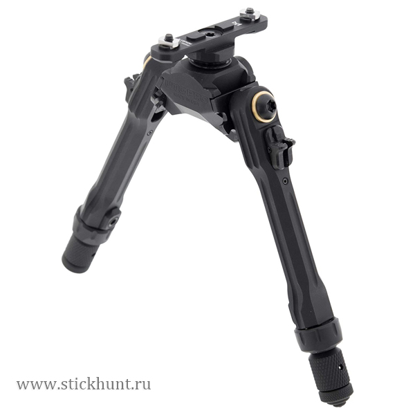 Сошки Leapers UTG Recon 360 TL с креплением M-Lok и вращаемой наклонной базой 17 - 23 см Сошки Leapers UTG Recon 360 TL с креплением M-Lok и вращаемой наклонной базой 17 - 23 см
