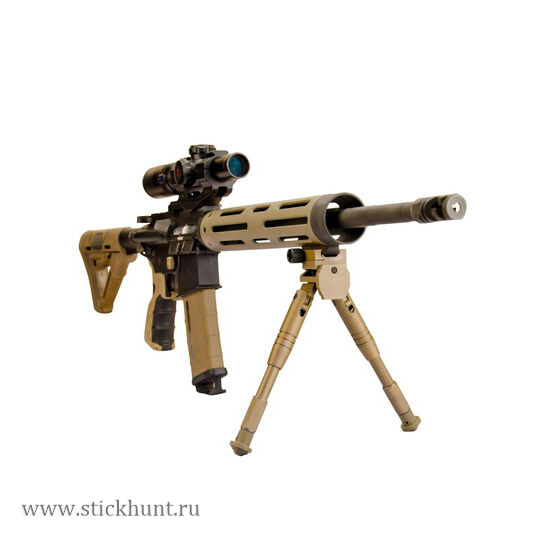 Сошки телескопические Caldwell AR Prone 534455 с креплением на планку Picatinny (Пикатинни) Койот Сошки телескопические Caldwell AR Prone 534455 с креплением на планку Picatinny (Пикатинни) Койот