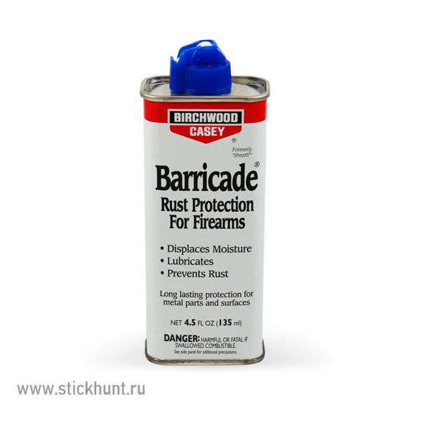 Средство оружейное Birchwood Casey Barricade Rust Protection 33128 для защиты от коррозии 135 мл Средство оружейное Birchwood Casey Barricade Rust Protection 33128 для защиты от коррозии 135 мл