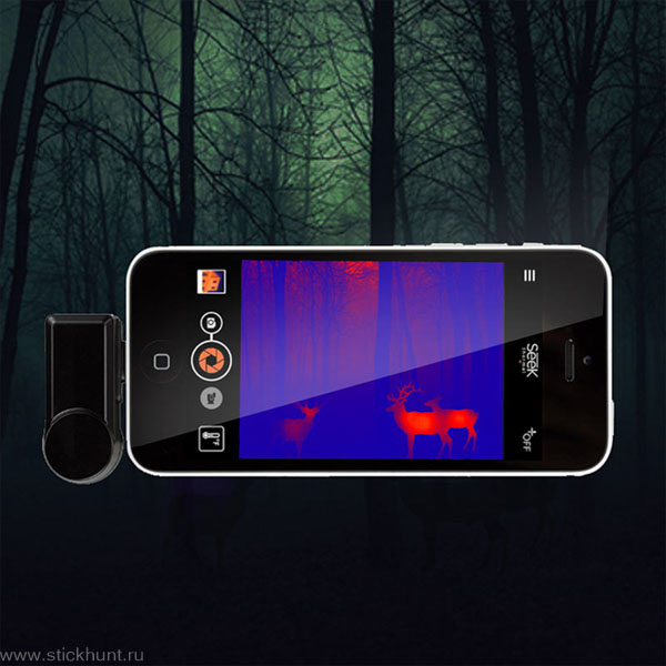 Тепловизор компактный Seek Thermal Compact для подключения к телефону с системой iOs изображение