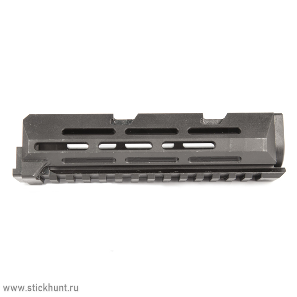 Цевье AKademia Доминатор для АК/Вепрь/Сайга, доп.планка Пикатини (13 шагов) Черный Цевье AKademia Доминатор для АК/Вепрь/Сайга, доп.планка Пикатини (13 шагов) Черный