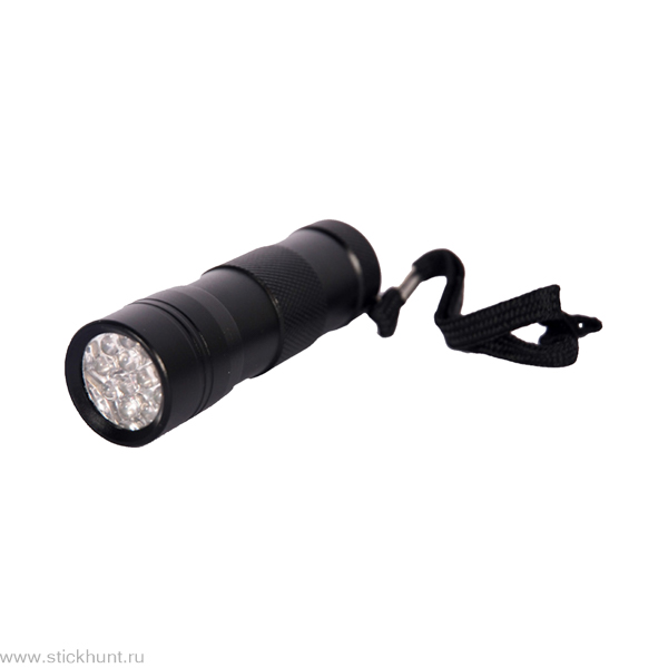 Ультрафиолетовый фонарь Armytek F1212UF на 12 диодах 395нм черный