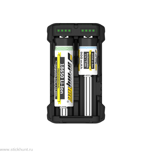 Зарядное устройство Armytek Handy C2 Pro на 2 канала Зарядное устройство Armytek Handy C2 Pro на 2 канала