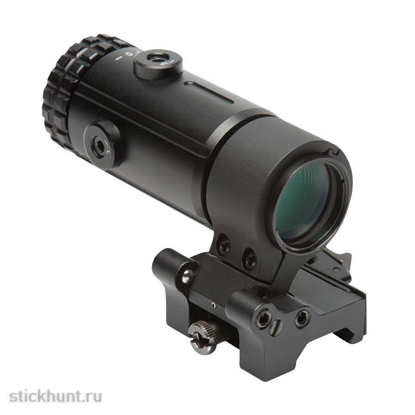 Увеличитель быстросъёмный для коллиматора Sightmark T-3 х3 на Weaver/Picatinny Чёрный Увеличитель быстросъёмный для коллиматора Sightmark T-3 х3 на Weaver/Picatinny Чёрный
