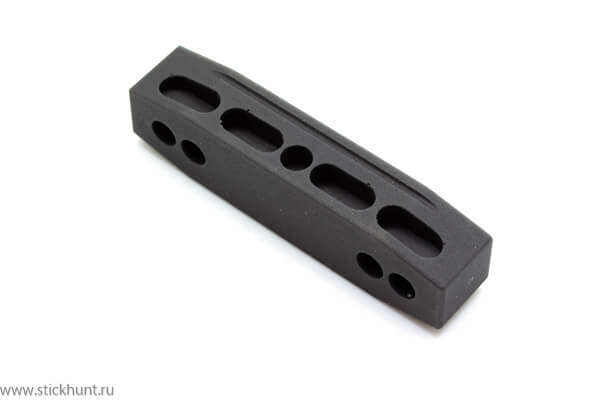 Затыльник Стикхант ТОР АКУ2 для полимерного приклада оружия на базе АК 17 - 19 мм Затыльник Стикхант ТОР АКУ2 для полимерного приклада оружия на базе АК 17 - 19 мм