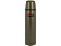 Термос для напитков THERMOS FBB-1000 AG 1L, нержавеющая сталь, клапан, крышка-чашка, Army Green