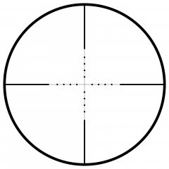 Прицел оптический ВОМЗ Пилад Р 4х32 М Сетка Mil-Dot / Без подсветки цельнометаллический корпус