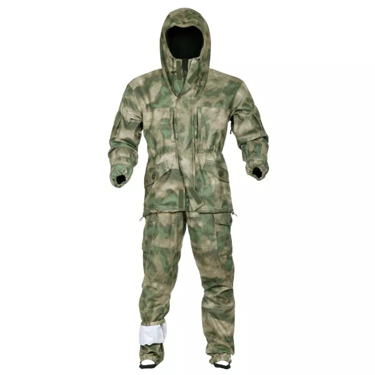 Костюм KE Tactical Горка Active мембрана на флисе A-Tacs FG