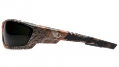 Очки баллистические стрелковые Pyramex Brevard VGSCM1026DTB Anti-fog Тёмно-зелёные 10%