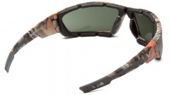 Очки баллистические стрелковые Pyramex Brevard VGSCM1026DTB Anti-fog Тёмно-зелёные 10%