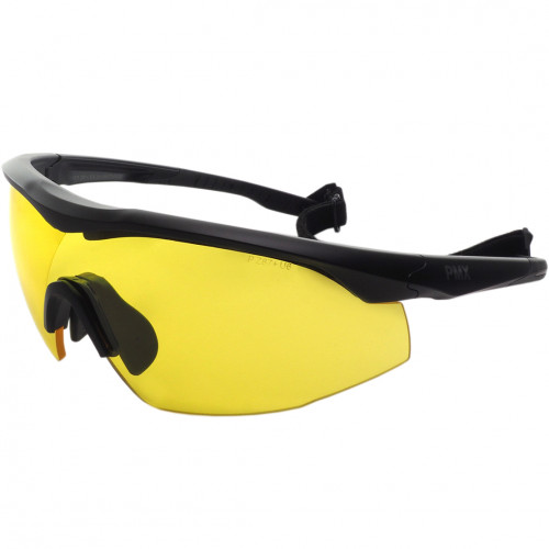 Очки баллистические стрелковые PMX Elder G-1230ST Anti-fog Желтые 89%