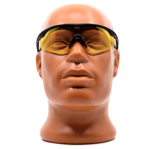 Очки баллистические стрелковые PMX Elder G-1230ST Anti-fog Желтые 89%