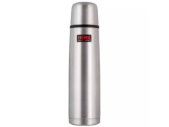 Термос для напитков THERMOS FBB-1000 B SBK 1L, нержавеющая сталь, клапан, крышка-чашка, стальной