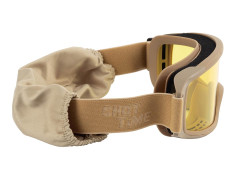 Очки-маска баллистические тактические ShotTime Puma, защитная, оправа хаки, линза жёлтая