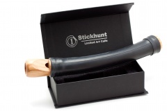 Манок пневматический на утку чирок (селезень) Stickhunt ArtCalls G.V оливковое Дерево / Чёрный