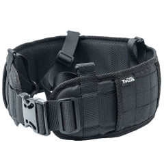 Пояс тактический RusForce TPlus (T010415) с плечевыми лямками Чёрный