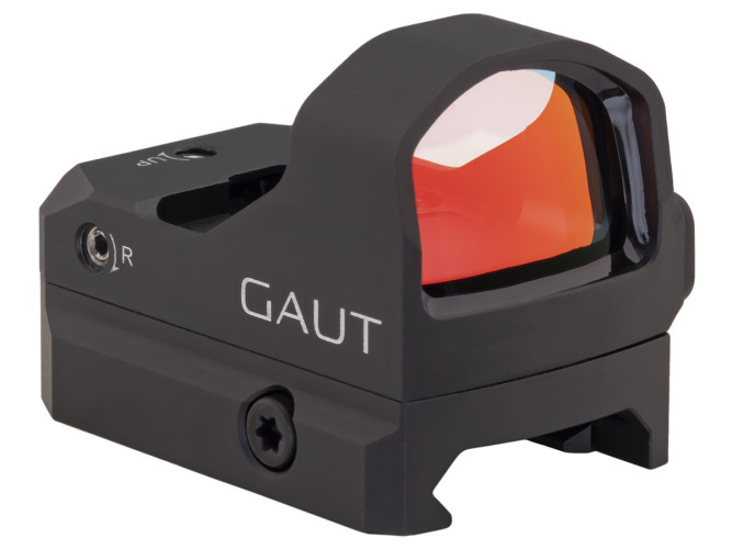 Прицел коллиматорный Gaut Tourmaline 1x24x17 Закрытый DOT 3 МOA на Weaver/Picatinny