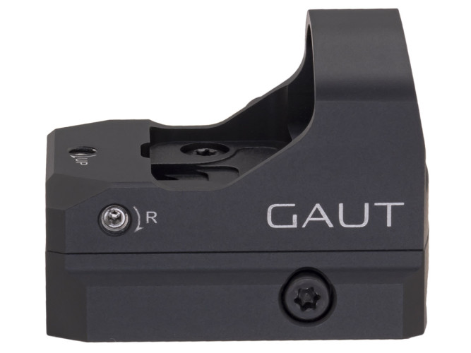 Прицел коллиматорный Gaut Tourmaline 1x24x17 Закрытый DOT 3 МOA на Weaver/Picatinny