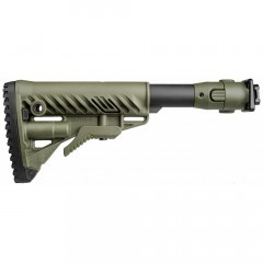 Приклад телескопический Fab Defense M4-AKS P для АКС-74У Зелёный