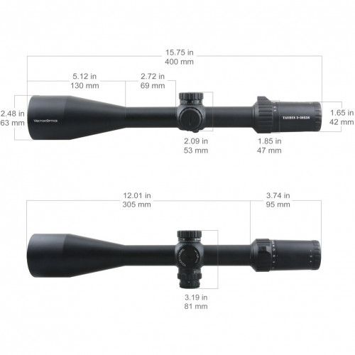 Прицел оптический Vector Optics Taurus 5-30x56 IR FFP FP WP (SCFF-14P) Сетка MPX-1
