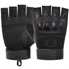 Перчатки тактические Oval Short укороченные Черный